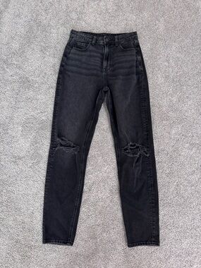 American Eagle Highest Rise Mom Jeans, Size 2 Long